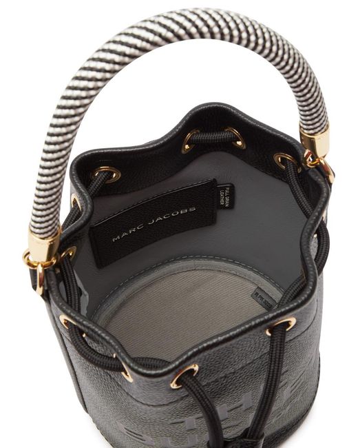 Marc Jacobs Black The Bucket Leather Bucket Bag