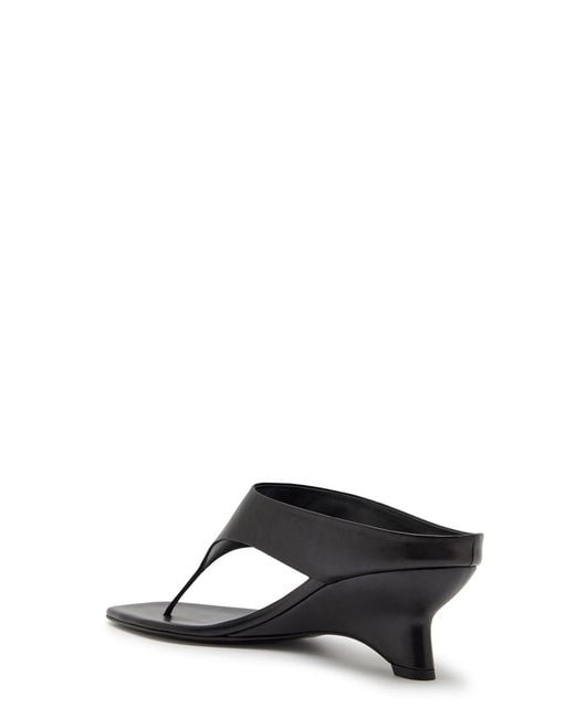 Khaite Black Marlow 55 Leather Mules