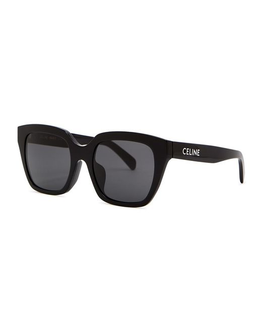 Céline Black Square Frame Sunglasses