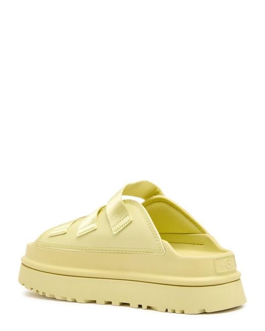 Ugg Yellow Golden Glow Rubber Sliders
