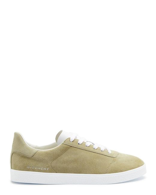 Givenchy Green Town Suede Sneakers