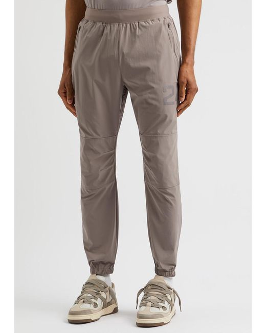 Represent Gray 247 Printed Shell Sweatpants for men