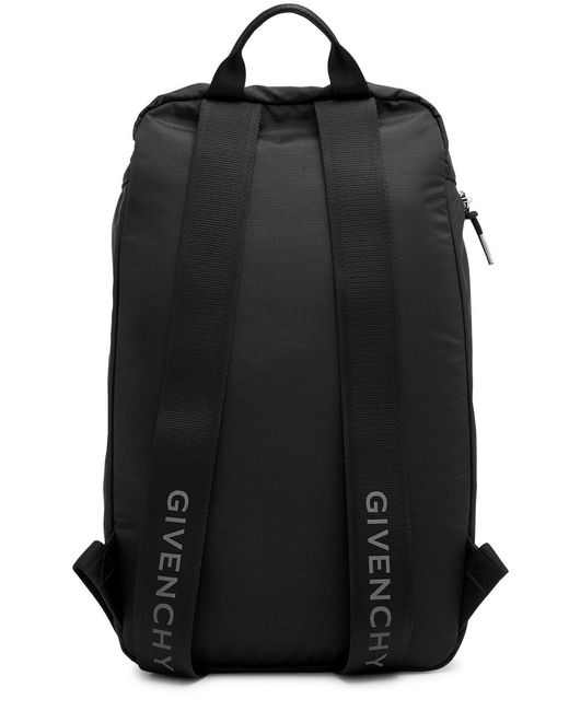 Givenchy Black G-trek Logo-print Nylon Backpack for men