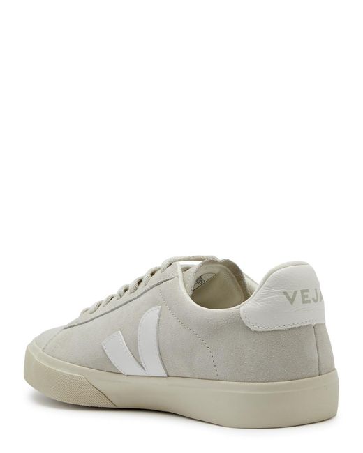 Veja Gray Campo Suede Sneakers for men