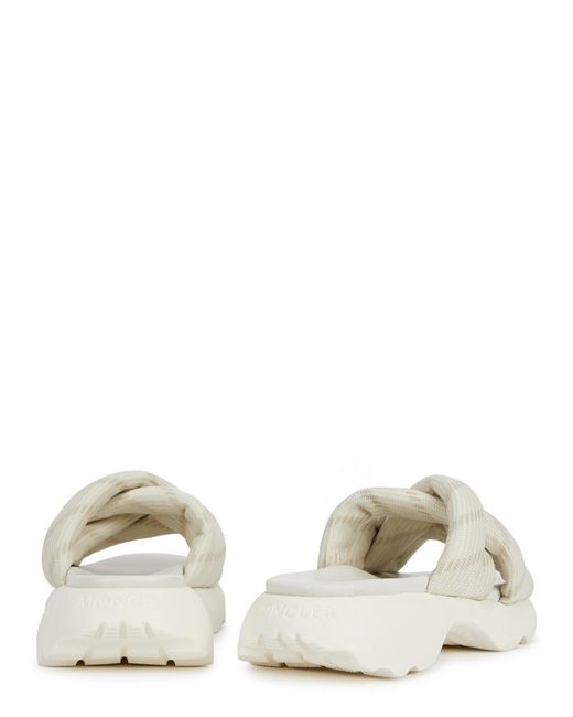Moncler White Belay Knot Rope Sliders
