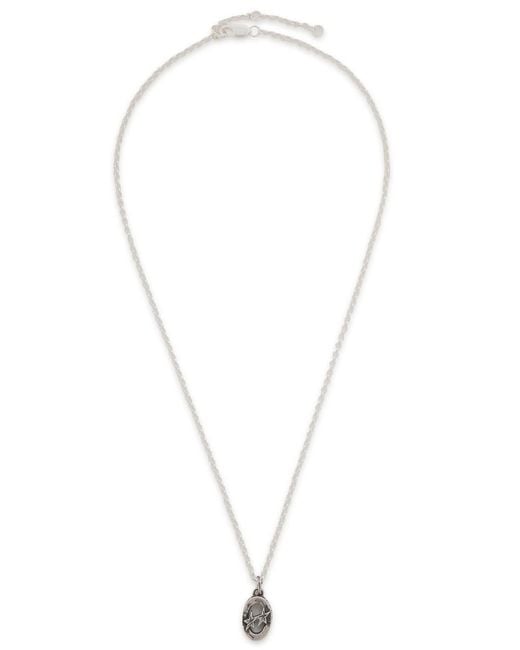 Twojeys Metallic Link Stars Pendant Sterling Necklace for men