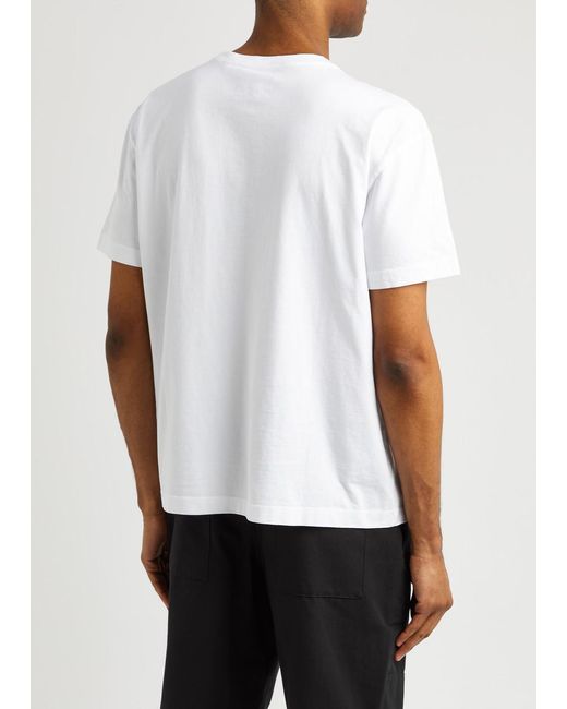 Rag & Bone White Monster Cotton T-shirt for men