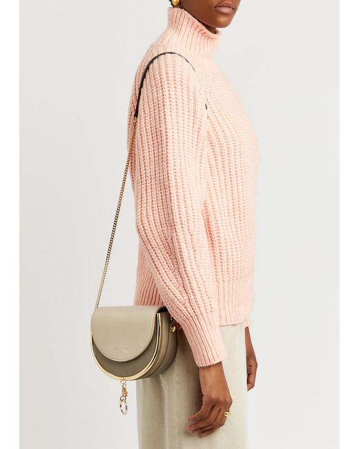 See By Chloé Natural Mara Leather Cross-body Bag