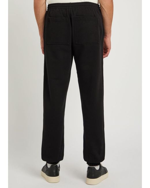 Represent Black Owners Club Logo-Print Cotton Sweatpants for men