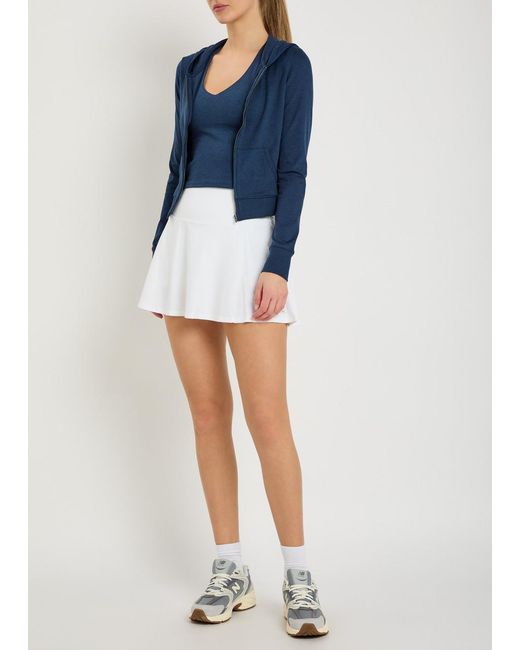 vuori Blue Halo Mini Hooded Jersey Sweatshirt