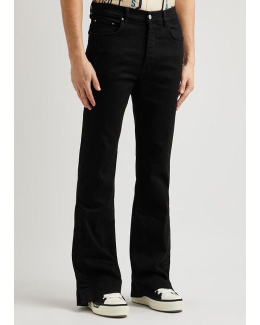Amiri Stack Flared-leg Jeans in Black for Men | Lyst Amiri Stack Flared-leg Jeans in Black for Men | Lyst