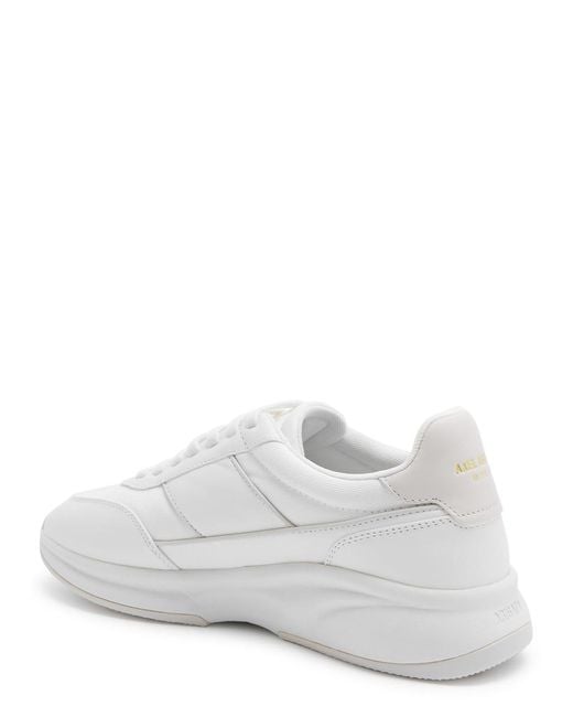 Axel Arigato White Genesis Neo Runner Panelled Nylon Sneakers