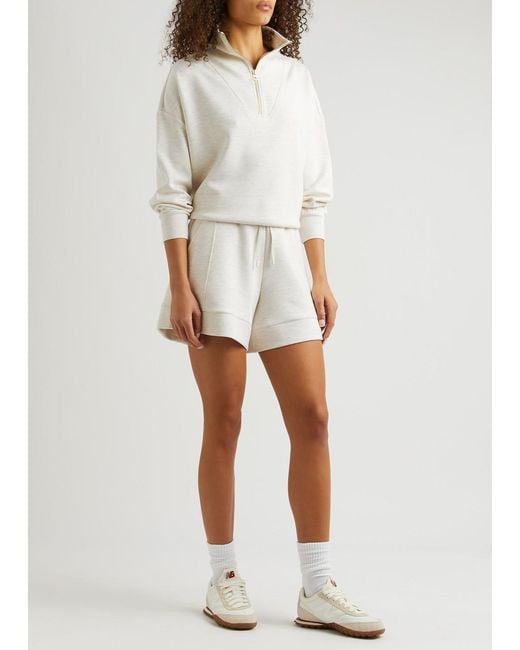 Varley White Alder Stretch-jersey Shorts