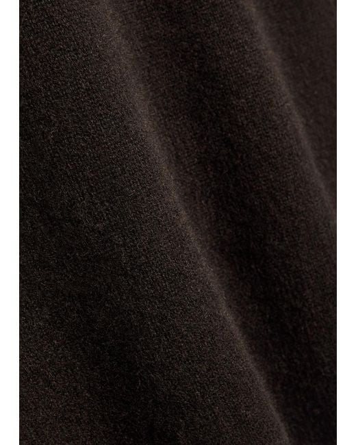 Lisa Yang Black Clare Cashmere Mini Skirt