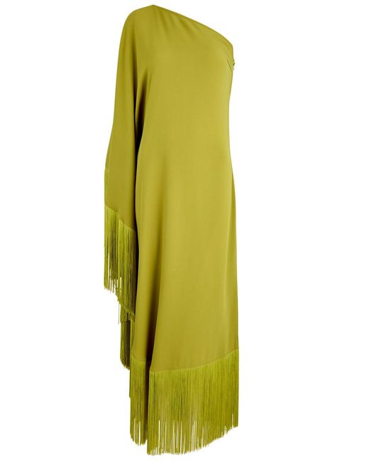 ‎Taller Marmo Green Spritz Crepe De Chine Gown
