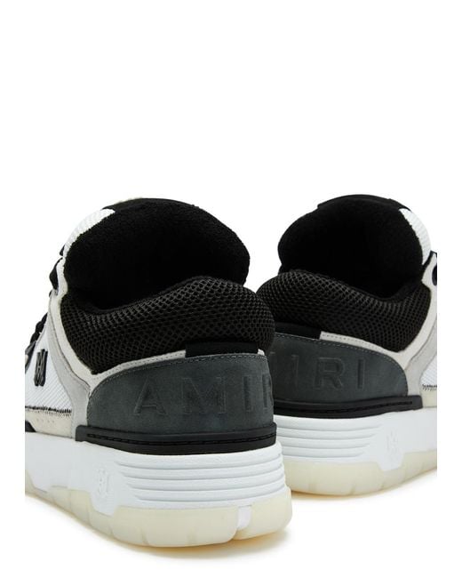 Amiri Black Ma-1 Panelled Mesh Sneakers for men