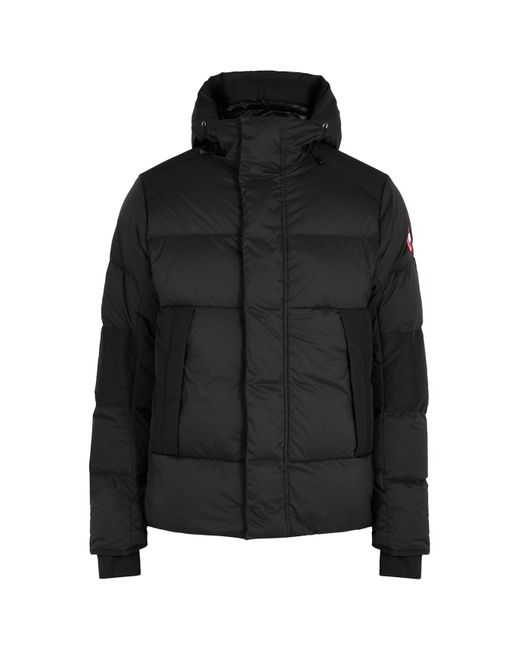 Canada Goose Black Armstrong Quilted Feather-Light Shell Jacket for men