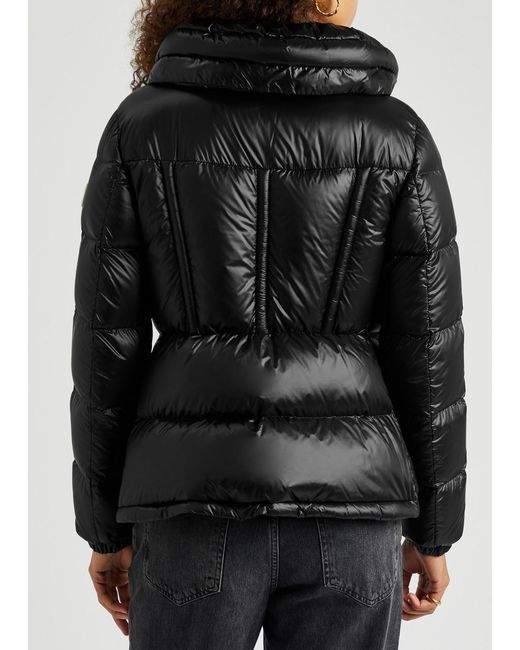 Moncler Black Douro Quilted Shell Jacket