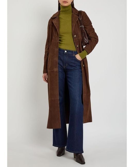Reformation Blue Sharon Bootcut Jeans