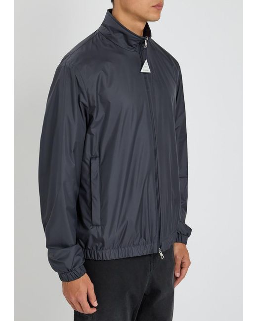 Moncler Blue Meidassa Shell-Satin Jacket for men