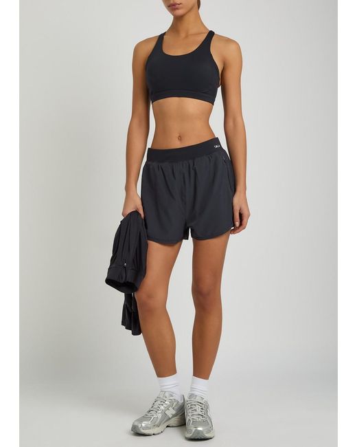 Tala Blue Skinluxe Stretch-Jersey Shorts