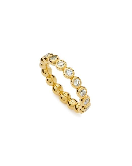 Missoma Metallic Tennis Eternity 18Kt Vermeil Ring