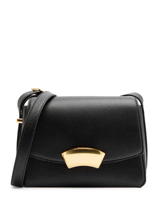 3.1 Phillip Lim Black Id Pebbled Leather Shoulder Bag