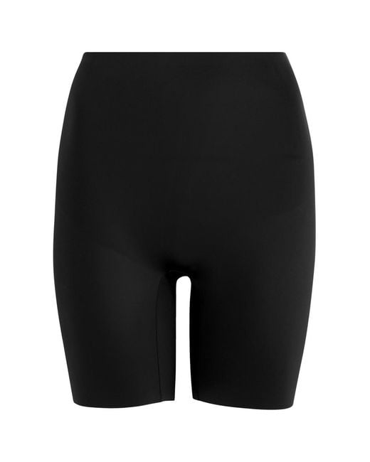 Spanx Black Shaping Satin Shorts