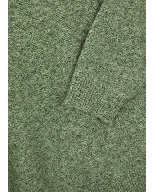 American Vintage Green Damsville Knitted Jumper