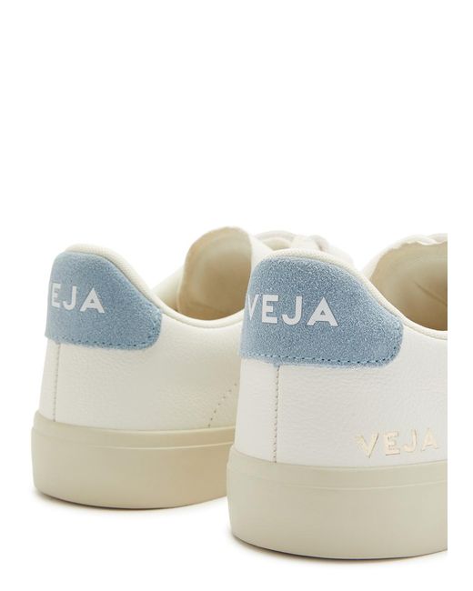 Veja White Recife Leather Sneakers