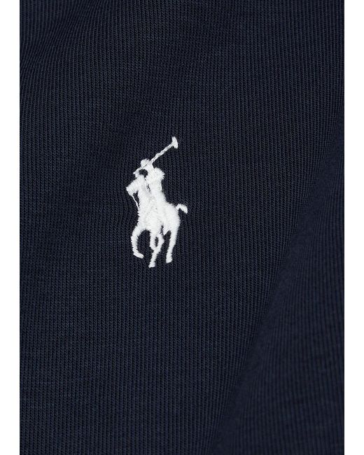 Polo Ralph Lauren Blue Performance Jersey Sweatshirt for men