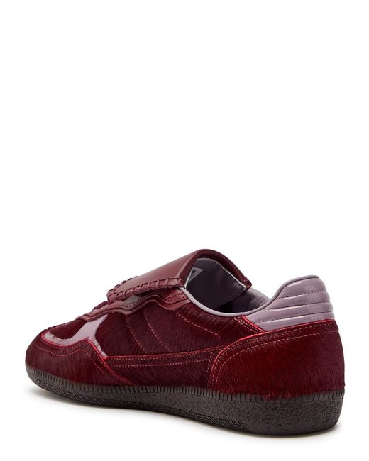 Alohas Purple Tb. 490 Panelled Calf-Hair Sneakers