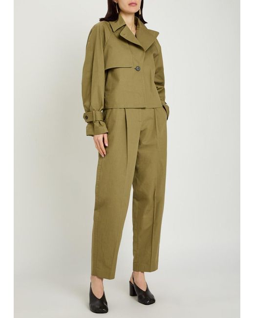 Joseph Green Suber Cotton Trench Jacket