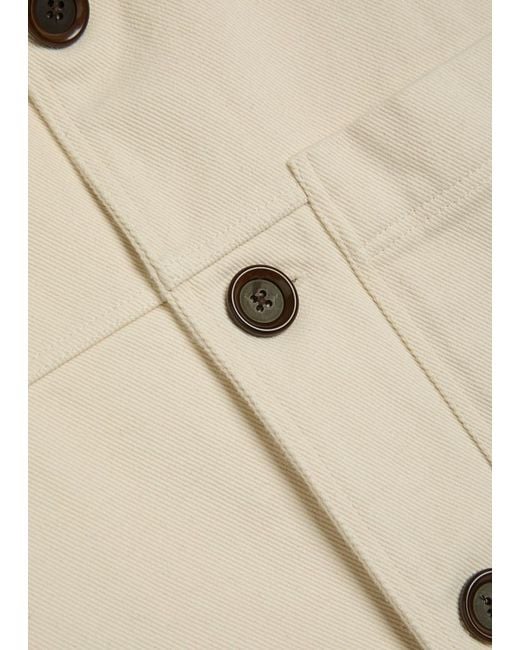 Oliver Spencer Natural Buffalo Denim Jacket for men