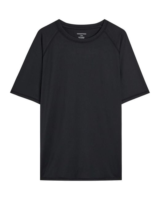 Condition Black Core Stretch-Jersey T-Shirt for men