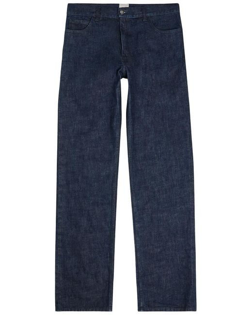 Calvin Klein Blue Straight-Leg Jeans for men