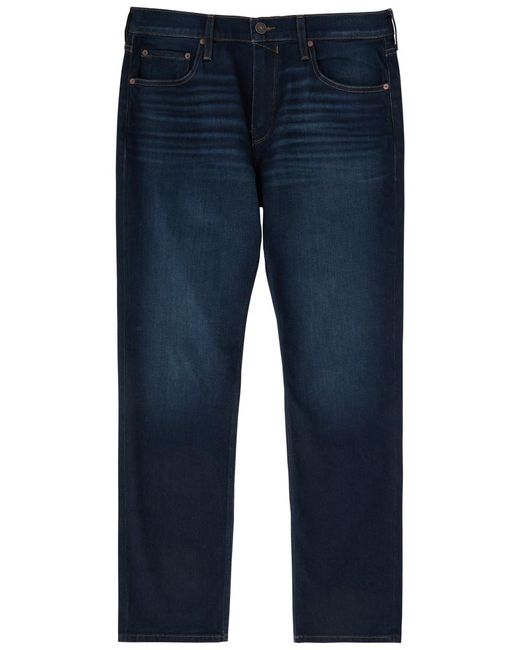 PAIGE Blue Normandie Straight-Leg Denim Jeans for men