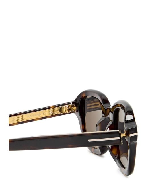 Tom Ford Multicolor Icon Rectangle-Frame Sunglasses for men