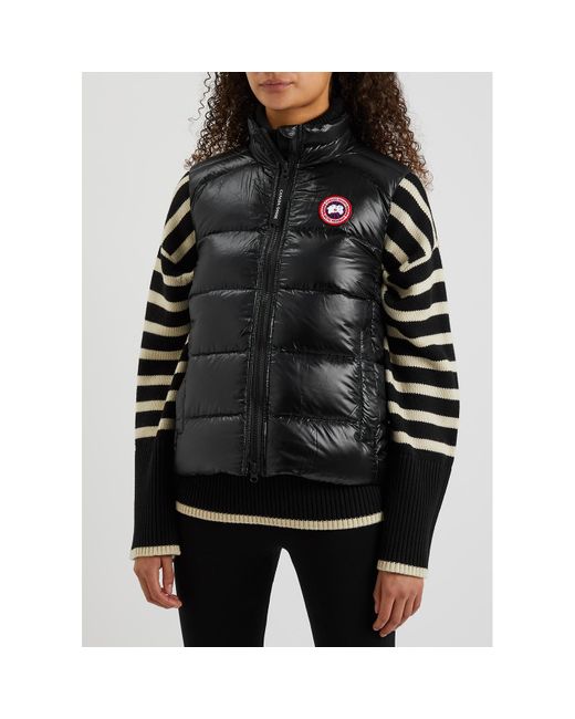 Canada Goose Black Cypress Quilted Feather-Light Shell Gilet, , Gilet