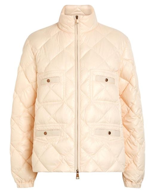 Moncler Natural Lavaret Quilted Nylon Jacket