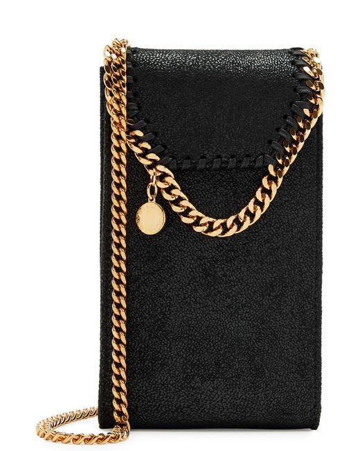 Stella McCartney Falabella Faux Suede Cross body Phone Case in