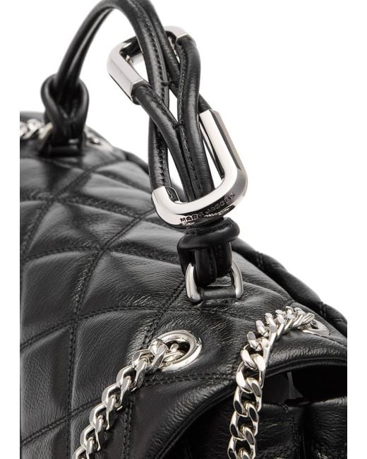 Marc Jacobs Black The Dual Leather Shoulder Bag