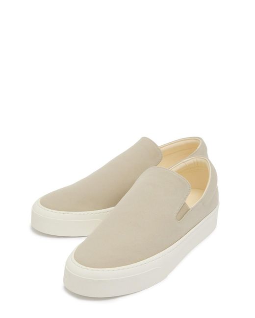 The Row White Mh Canvas Sneakers