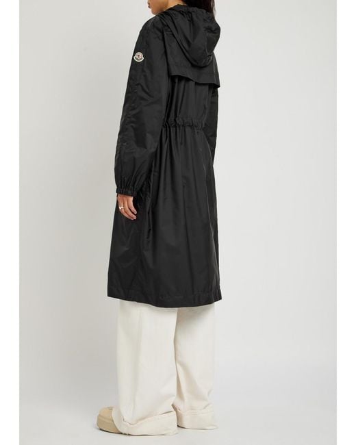 Moncler Black Hiengos Nylon Parka