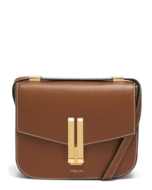 DeMellier London Brown The Vancouver Leather Cross-Body Bag