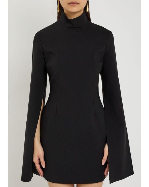 solace london black mini dress The Bella Mini Dress in Black main image 1