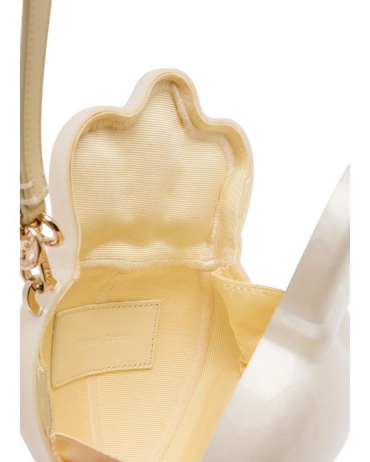 Simone Rocha Natural Claddagh Faux- Cross-Body Bag