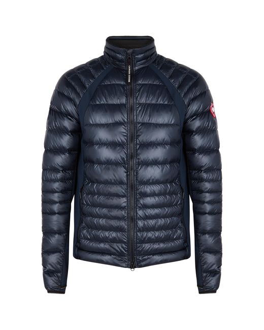 Canada Goose Blue Hybridge Lite Quilted Shell Jacket for men