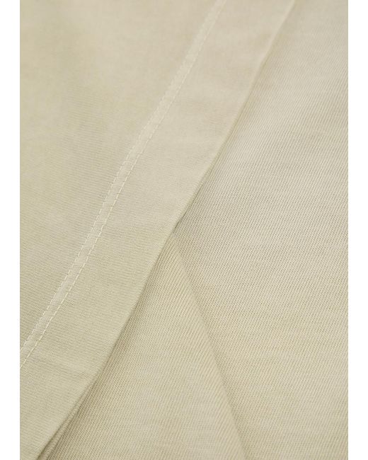 Agolde Natural Portman Cotton T-Shirt for men