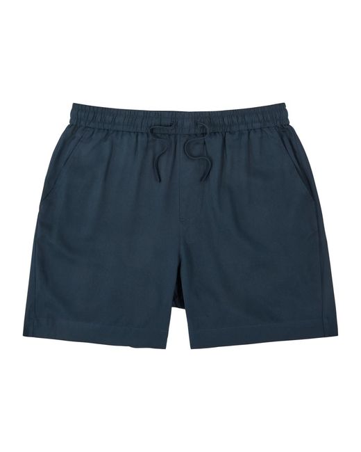 CHE Blue Twill Shorts for men